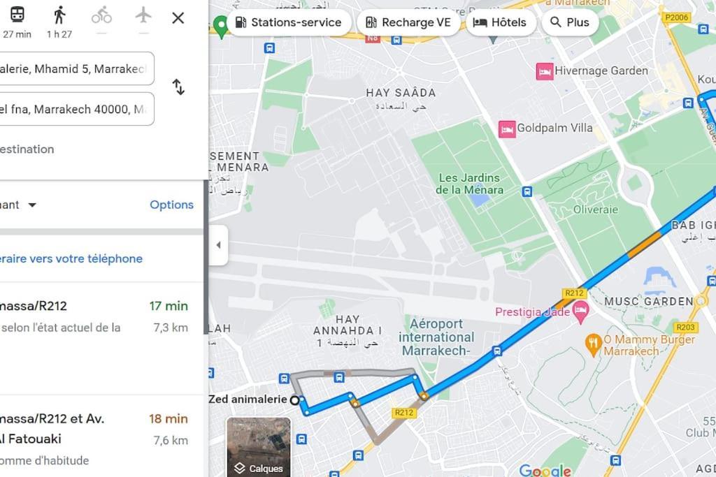 Appartamento 7 Min De L'aeroport De Marrakech *
